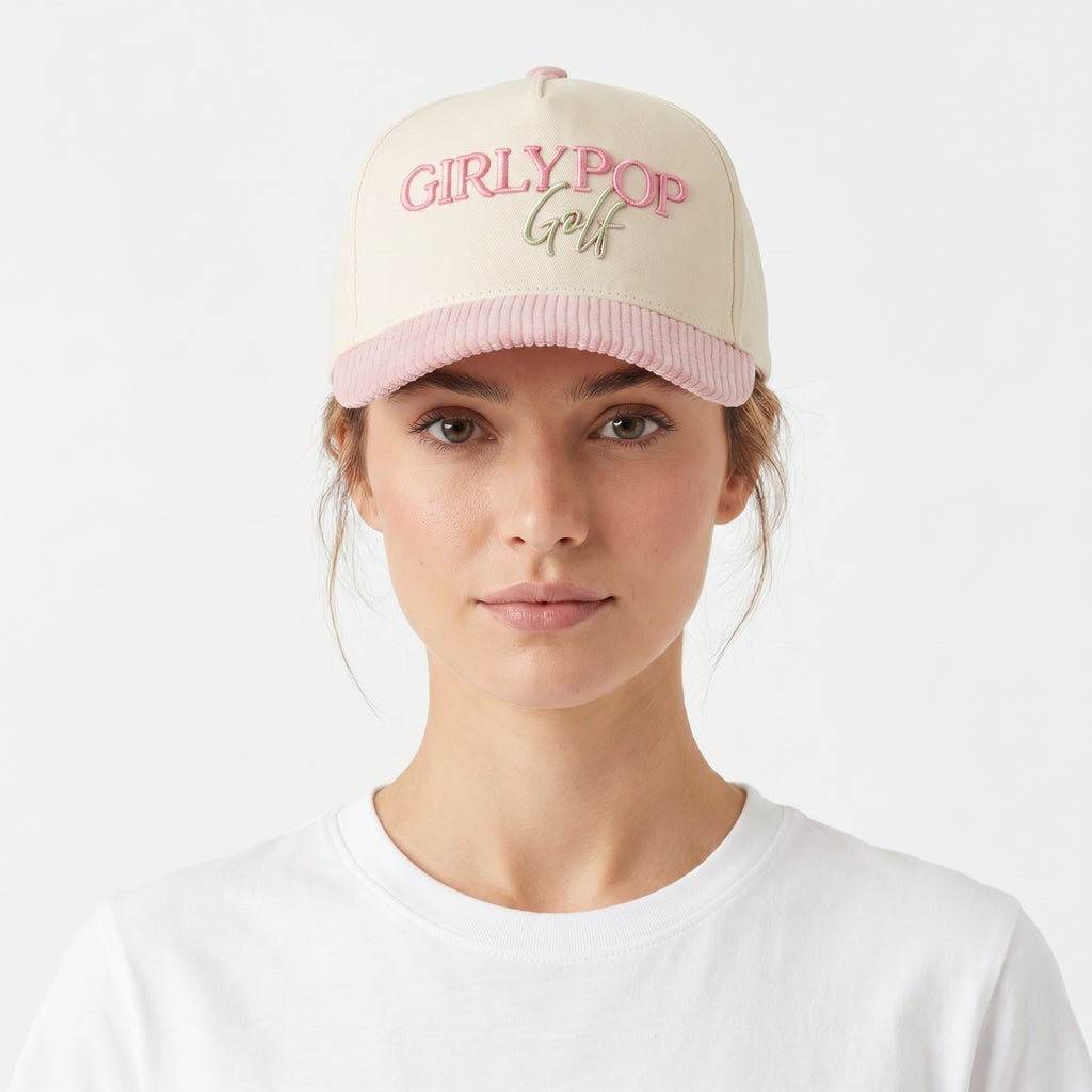 The Girly Pop Cap - Corduroy