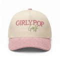The Girly Pop Cap - Corduroy