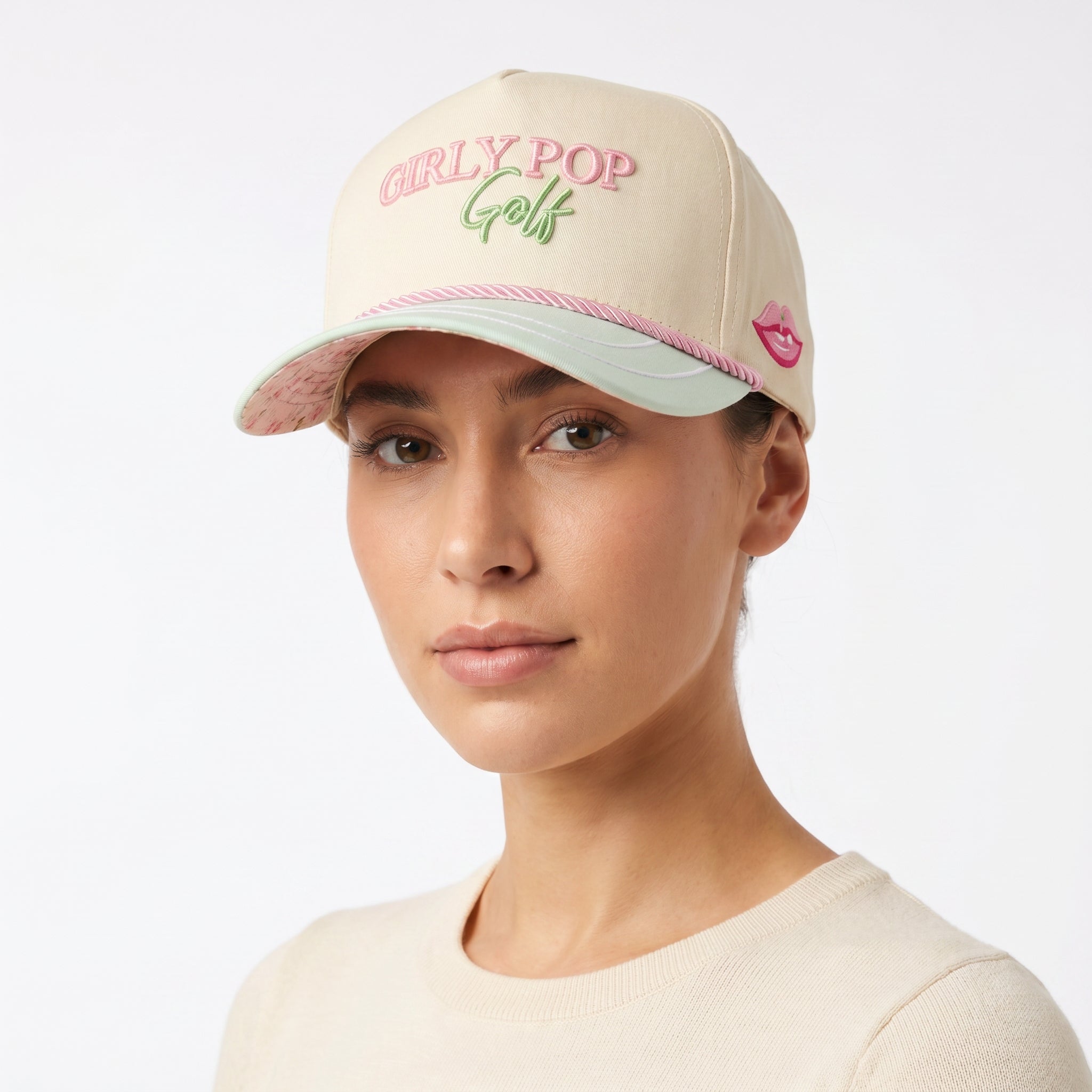 The Girly Pop Cap - Rope Hat